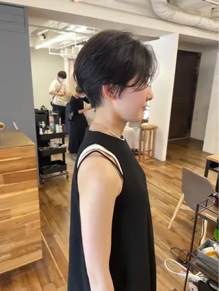 ショート カラー 千鶴/ カラーモデル募集中のヘアスタイル