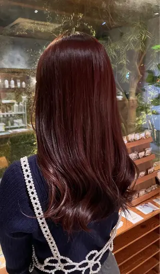 ロング 増田 実桜のヘアスタイル