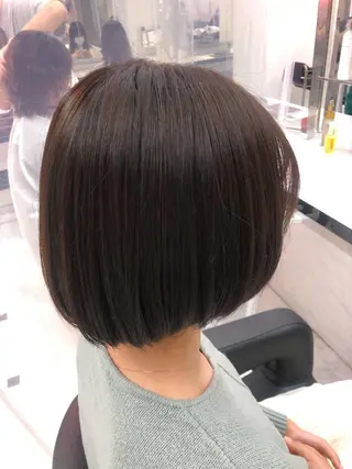 ミディアム カラー ヘアアレンジ 透明感/艶髪/💖 トレンドスタイル💖のヘアスタイル