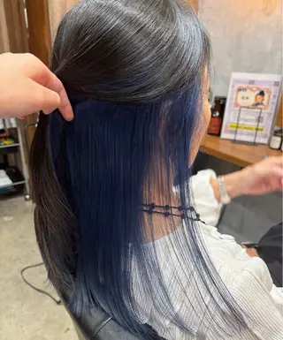 カラー 今枝莉菜 上品なツヤカラーのヘアスタイル