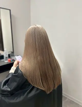 ロング カラー ヘアアレンジ 🧸ミルクティー特化 🧸MASAKIのヘアスタイル