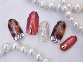 ネイル 💗🪽Tiary Nail🪽💗のネイルデザイン