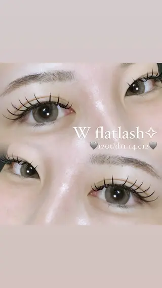 マツエク・マツパ eyelash salon 華のマツエク・マツパデザイン