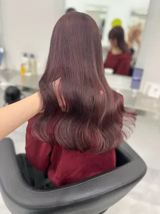 ロング 🍒韓国暖色ヘア NO.1🍒🪽のヘアスタイル