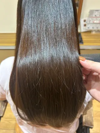 ロング パーマ 透明感カラー/ 艶カラー/ここ🍒のヘアスタイル