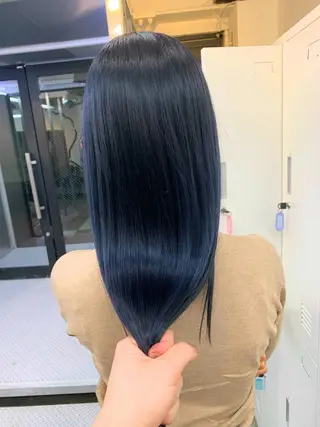 ロング カラー 赤みゼロ/透明感 カラー🌿KANTAのヘアスタイル