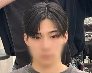 パーマ メンズ 岡部 琉斗のヘアスタイル