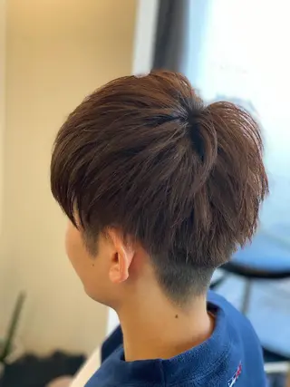 ショート カラー メンズ 後藤 直樹のヘアスタイル