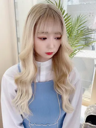 ロング 🧡YUKA🧡 渋谷/ﾌﾟﾙｴｸｽﾃのヘアスタイル