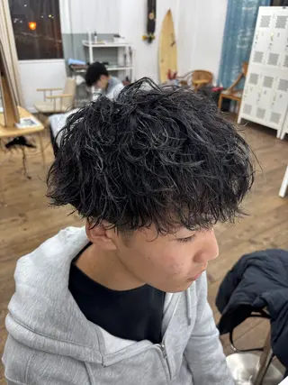パーマ メンズ メンズ特化サロン Ryomaのヘアスタイル