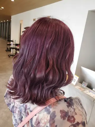 カラー ma hiのヘアスタイル