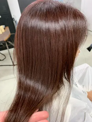 ロング 中村 靖彬のヘアスタイル