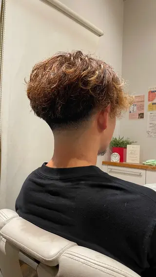 ショート メンズ 椿 大輔のヘアスタイル
