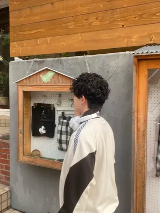 パーマ メンズ 20代〜40代 大塚🌱松原大将のヘアスタイル