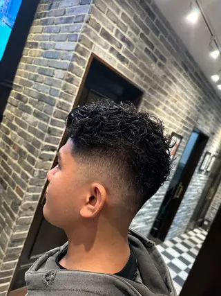 ショート パーマ 網代 日美樹のヘアスタイル