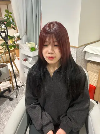 カラー ♡透明感カラー★ ネイル/しの♡のヘアスタイル
