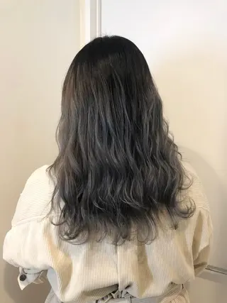 セミロング カラー 🧡艶髪/エクステ 🫧🧡YUKI❄️のヘアスタイル