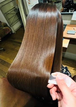 セミロング 佐藤 宰 OZ桑野店のヘアスタイル
