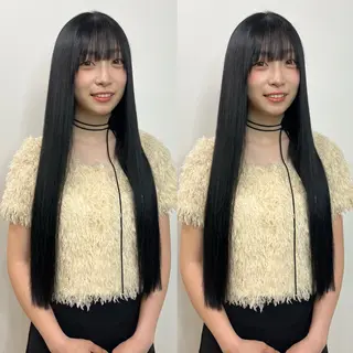 ロング カラー パーマ ヘアアレンジ メンズ 💎髪質改善特化💎 RUITOのヘアスタイル