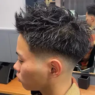 メンズ CUFFIA💈 天王寺メンズバーバーのヘアスタイル