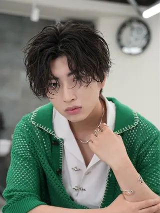 パーマ ヘアアレンジ メンズ メンズ特化❤️🔥 RIKU❤️🔥のヘアスタイル