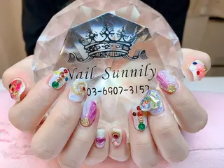 ネイル 長さだし専門店 M2 rikaのネイルデザイン
