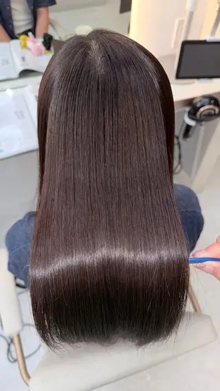 セミロング パーマ 🦋艶髪縮毛矯正 /なおのヘアスタイル
