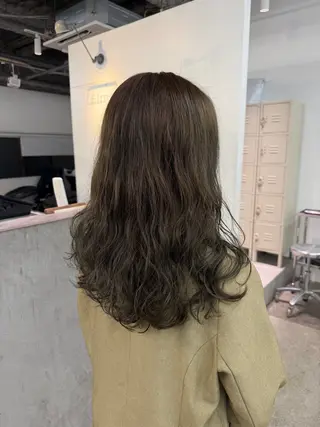 セミロング カラー ダブルカラー 大募集中❣️ あいりのヘアスタイル