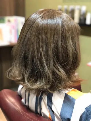 ミディアム 艶髪✴︎髪質改善 VERONIQUEのヘアスタイル