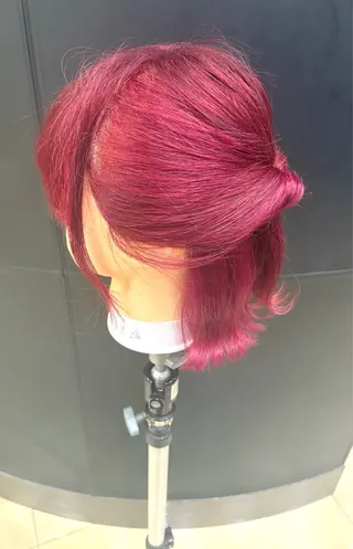 ミディアム ヘアアレンジ m a o /まつパ/艶カラーのマツエク・マツパデザイン