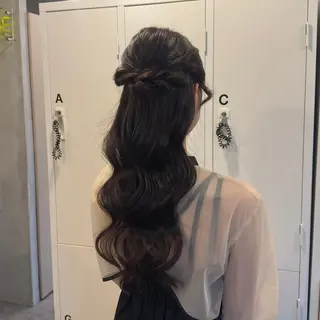 ロング ヘアアレンジ makoto / 韓国風ヘア🎀🪄︎のヘアスタイル