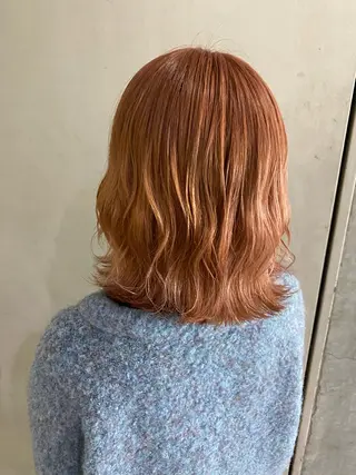 ミディアム カラー 清村 和音のヘアスタイル