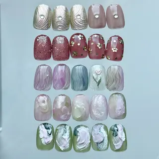 ネイル 甲府昭和甲斐 ネイルサロン IROのネイルデザイン