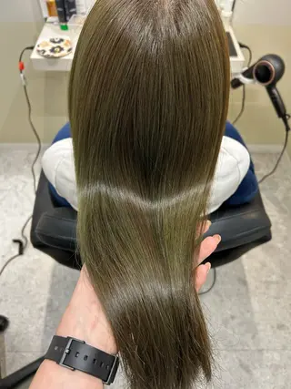 ロング カラー 🩰ニシムラヒカリ 半個室salon♡*のヘアスタイル