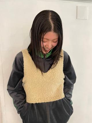 ミディアム 無料カットモデル募集 /河内温太のヘアスタイル