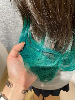 カラー レイヤーカット⭐︎ 韓国ヘア⭐︎YUKAのヘアスタイル