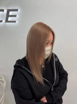 ロング カラー ヘアアレンジ 透明感カラー🎀 Anju/渋谷🎀のヘアスタイル