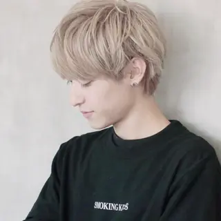 ショート カラー メンズ ill副店長 立和田純也のヘアスタイル