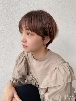ショート e rikaのヘアスタイル