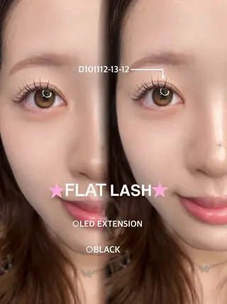 マツエク・マツパ MIU♥梅田 ELMOeye茶屋町のマツエク・マツパデザイン