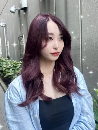 カラー YAMADA KOKOROのヘアスタイル