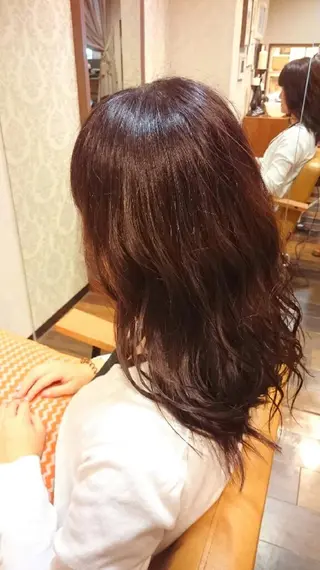 ロング カラー ◎モチマル チアキ◎のヘアスタイル