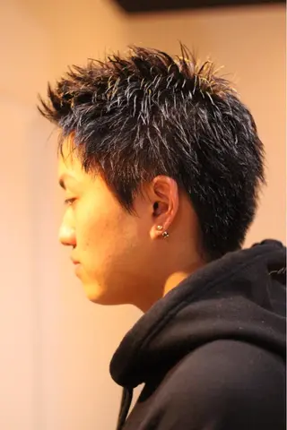 ショート メンズ 池田 京太のヘアスタイル