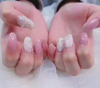 ネイル パーツ全部¥110 サロンミミのネイルデザイン