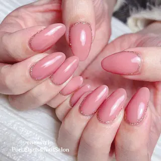 ミディアム ネイル 🐾enen style 🐾のネイルデザイン