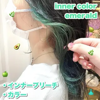 ミディアム カラー 韓国ヘア🇰🇷🎀 YURIAのヘアスタイル
