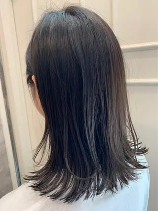 ミディアム カラー 🫟Blanco🫟 Color&Careのヘアスタイル