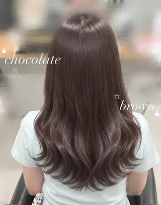 カラー 透明艶カラー☆ アレンジ🪽yuiのヘアスタイル