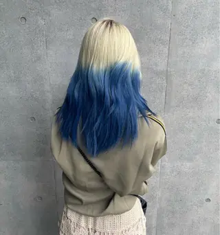 ロング カラー 🌈メンズパーマ🌈 メンズカットアリサのヘアスタイル