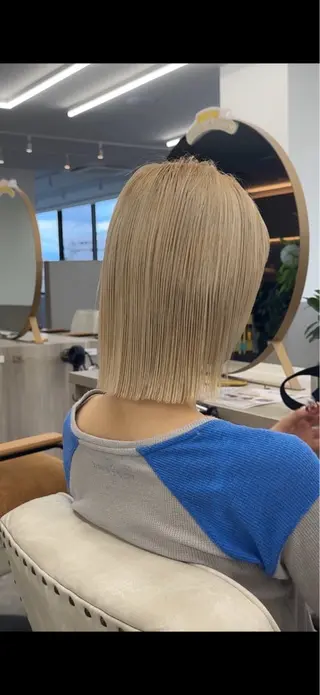 ショート 早田 華のヘアスタイル